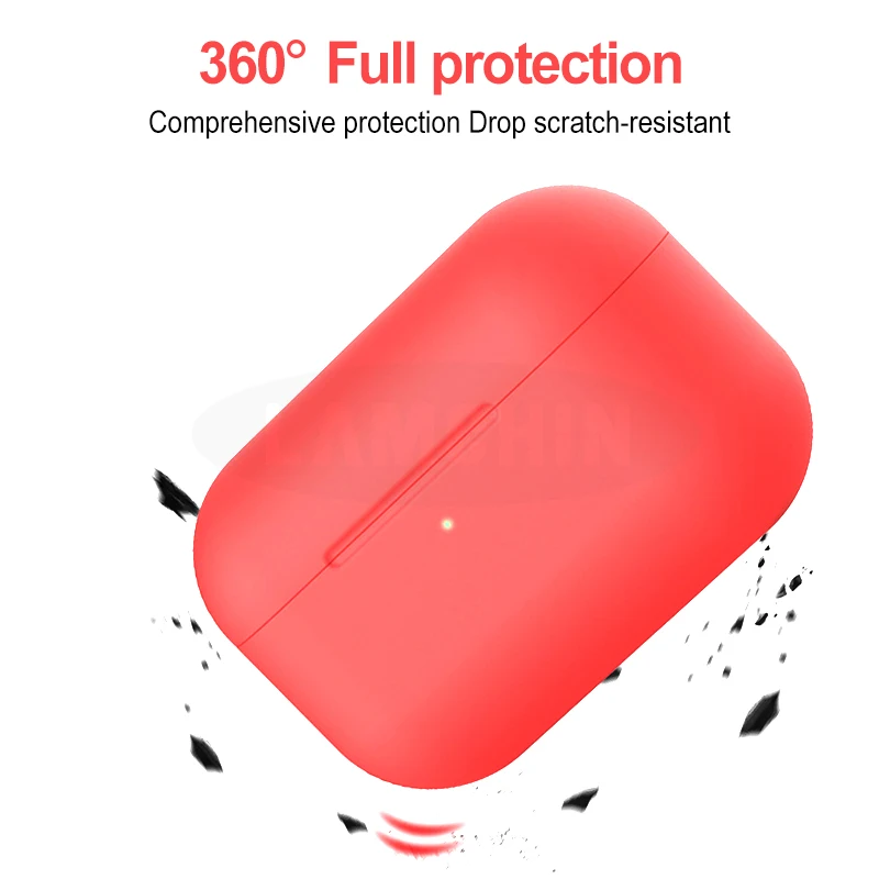Силиконовый чехол для Apple Airpods Pro TWS Bluetooth наушники AirPods беспроводная гарнитура