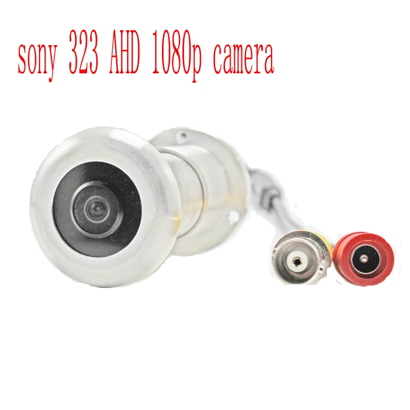 Мини домашний видео глазок дверная дырка камера 1080P HD дверной глаз CCTV AHD SONY323 чип 2MP