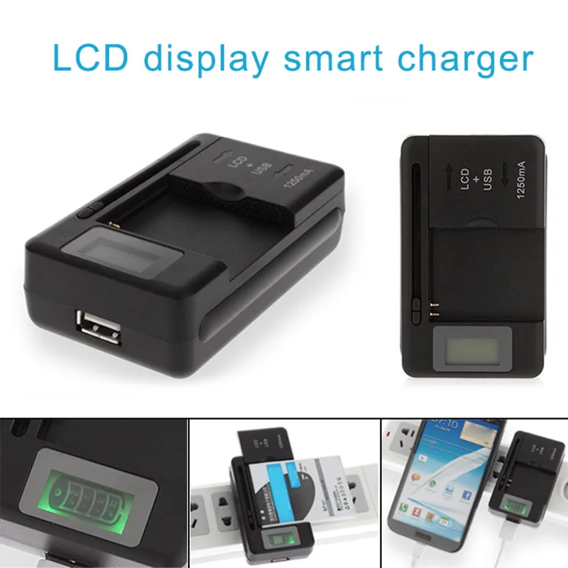 2020 Новый Универсальный ЖК usb зарядная док станция US Plug зарядное устройство для