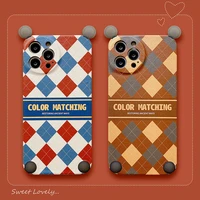 retro classic pattern outer banks anti drop suitable for celular iphone case13 12promax 11 xr xs 87p cute ear personality hot