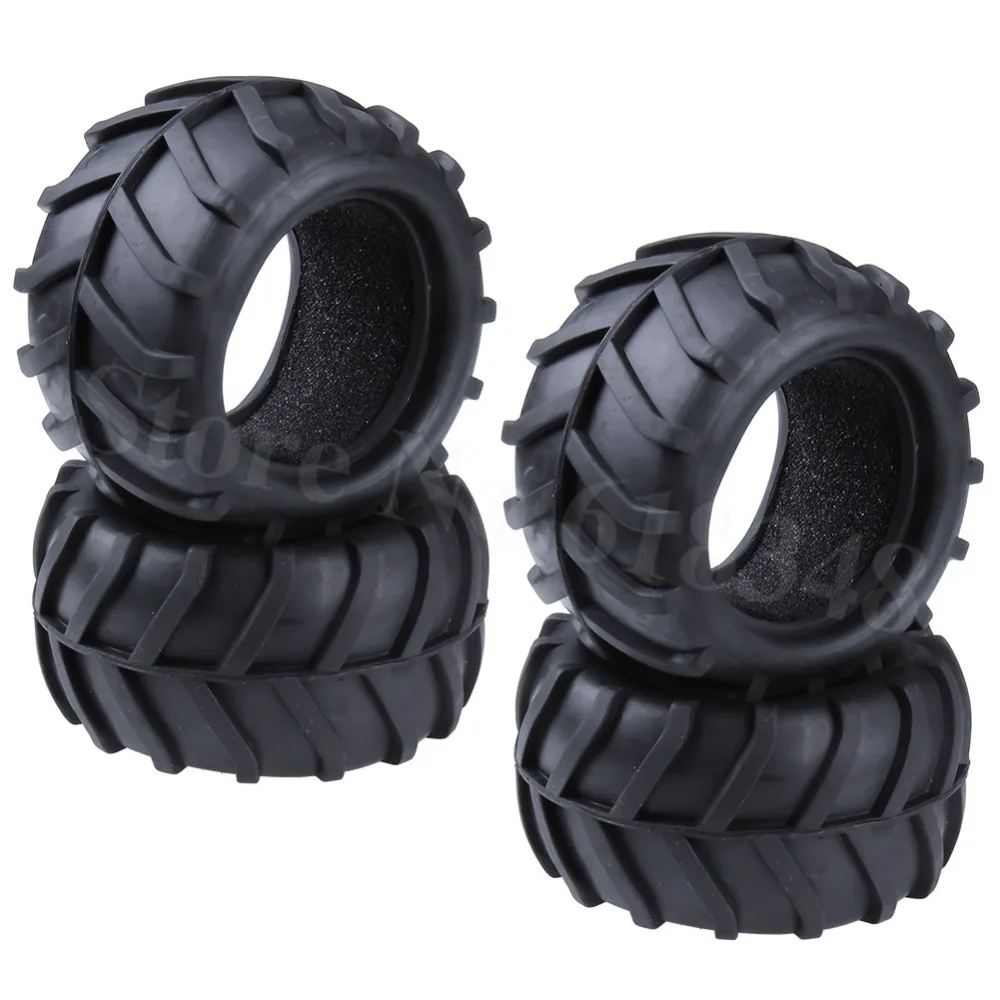 4 шт./лот радиоуправляемая шина Monster Truck с поролоновыми вставками OD :82 мм ID:52 Ширина: