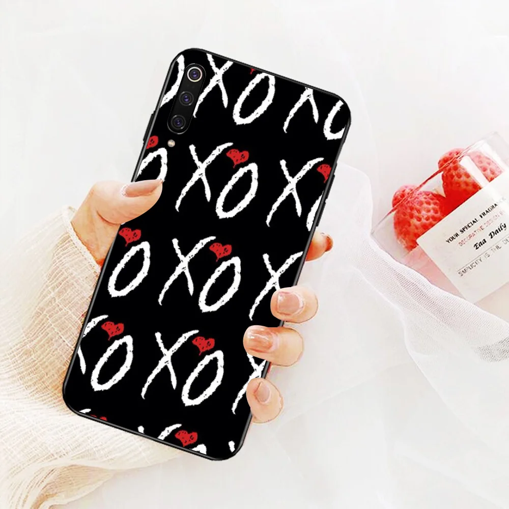 

NBDRUICAI J COLE The Weeknd Starboy Pop Cantor Cover Black Phone Case for Xiaomi 8 9 se 5X Redmi 6pro 6A 4X 7 5plus note5 7 6pro
