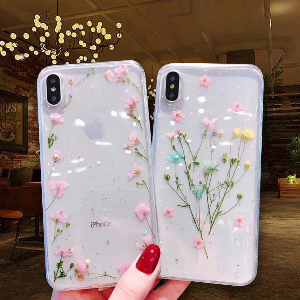 Мягкий прозрачный розовый чехол для телефона iPhone 11 XR X XS Max 8 7 6 6s Plus Pro резиновый с
