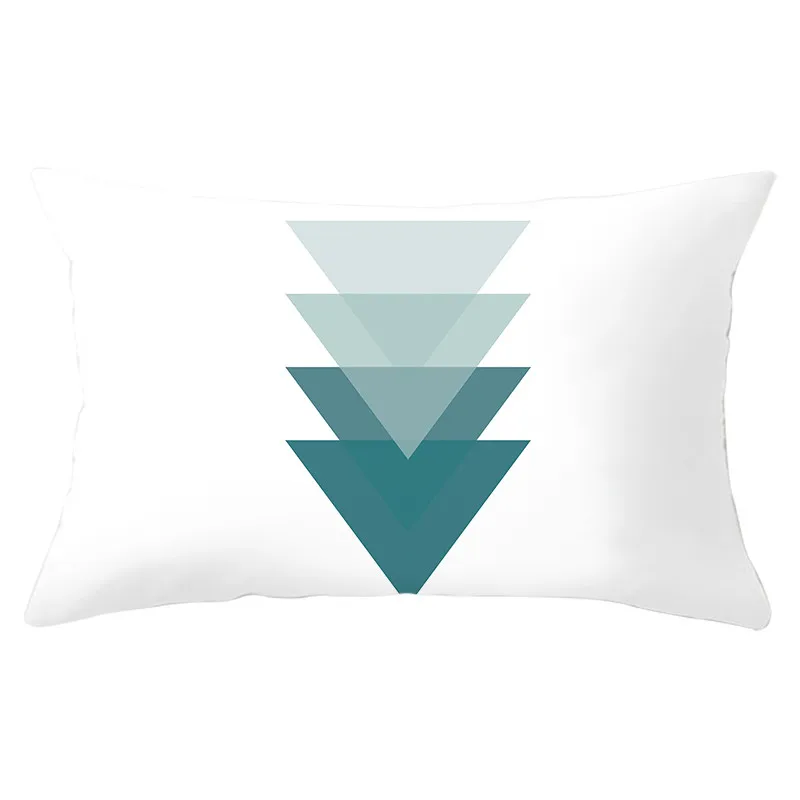 Чехол для подушки Fuwatacchi с геометрическим рисунком прямоугольная полиэфирная