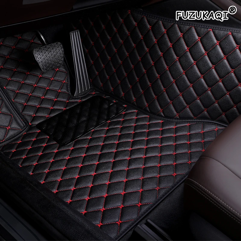 Кожаные автомобильные коврики FUZHKAQI на заказ для Land Rover все модели Range Evoque Sport Freelander