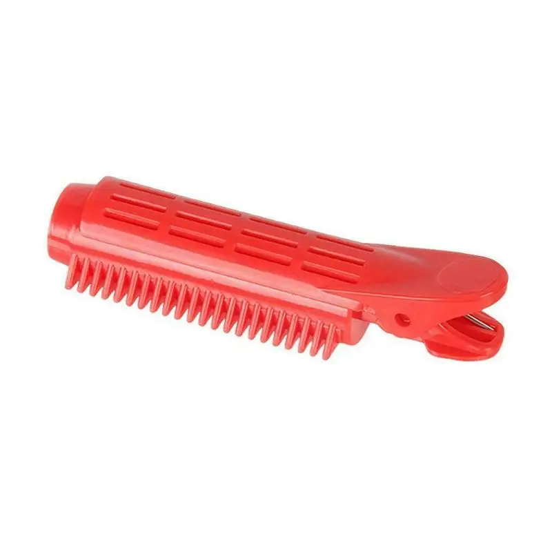 Натуральный пушистый зажим для волос щипцы завивки корней роликовая волна