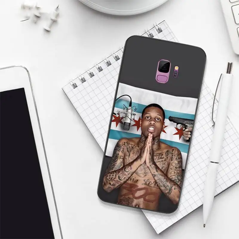 

lil durk America rapper singer funda coque cover Phone Case For Samsung Galaxy S5 S6 S7 S8 S9 S10 S10e S20 edge plus lite