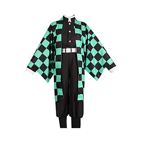 Демон убийца Kimetsu без Yaiba Косплэй костюм Tanjirou Nezuko Gyomei Obanai Shinobu Makomo Sabito Giyuu кимоно