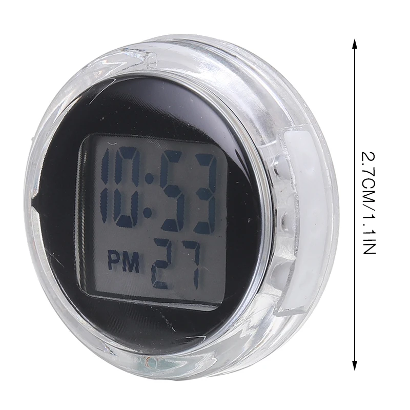 1 шт. мотоциклетные Водонепроницаемый электронные мини-часы беспроводной