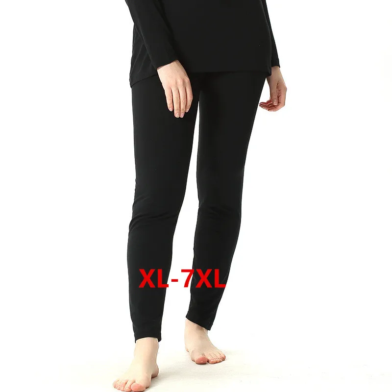 XL-7XL Modal Comfortable Pajama Pants For Women Autumn Winter Sleep Bottom Pant Plus Size Sleepwear Trousers Female Pantalon