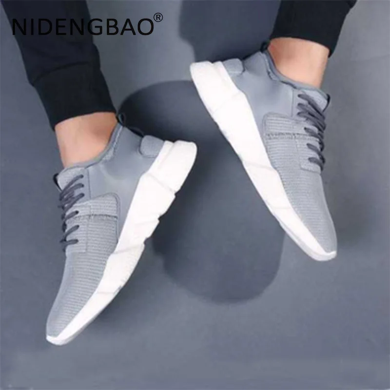 Осенняя мужская обувь Мужские кроссовки для взрослых Дышащая Спортивная Зимние