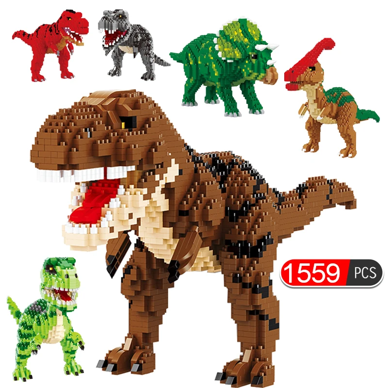 

1559 шт., Детский конструктор «Парк Юрского периода»