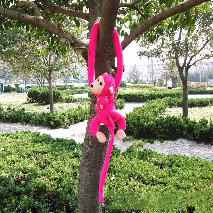 20 видов стилей 60/70 см кукла обезьяны Шторы Детские спальные животных длинные руки