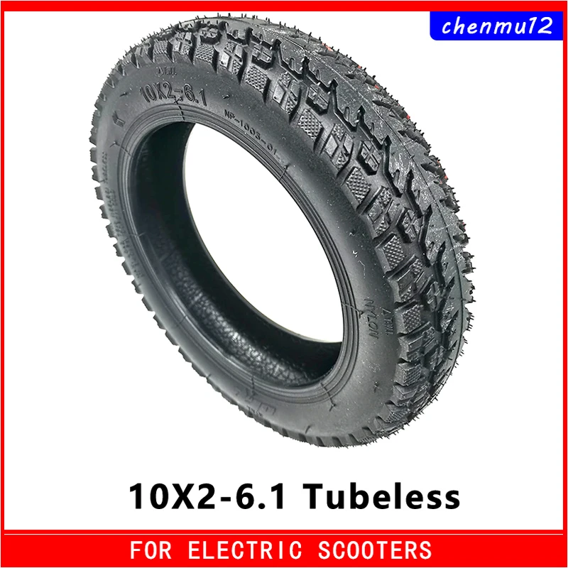 

Electric Scooter Accessories 10X2-6.1 Tubeless Tire 10 Inch Modified Off-road Tires for Xiaomi Mijia M365 Pro Pro2 1S Parts