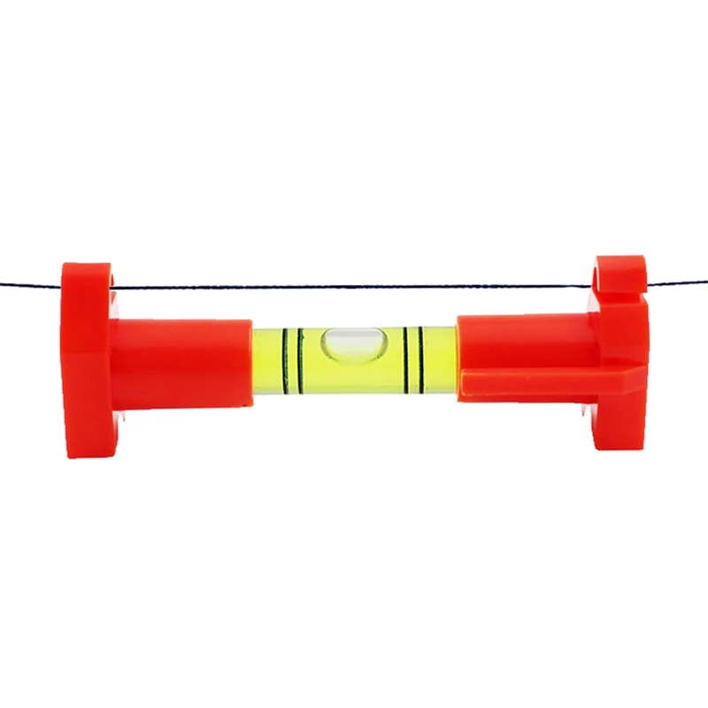 New Style-Red QASE мини веревка пузырьковый уровень подвесная линия уровень пузырьковая струна дух выравниватель флакон красный желтый синий цвета 1 шт - Цвет: New Style-Red