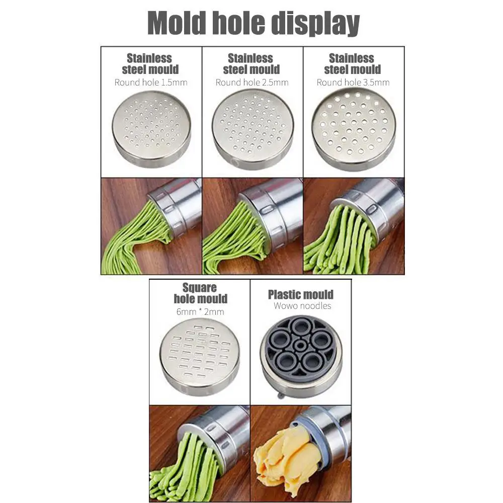 Ручное свечение ручной спагетти производитель прочный нержавеющая сталь резак