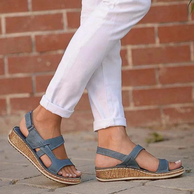 

LISTINGWomen Sandals New Summer Shoes Woman Plus Size Heels Sandals For Wedges Chaussure Femme Casual Gladiator Platform Shoes