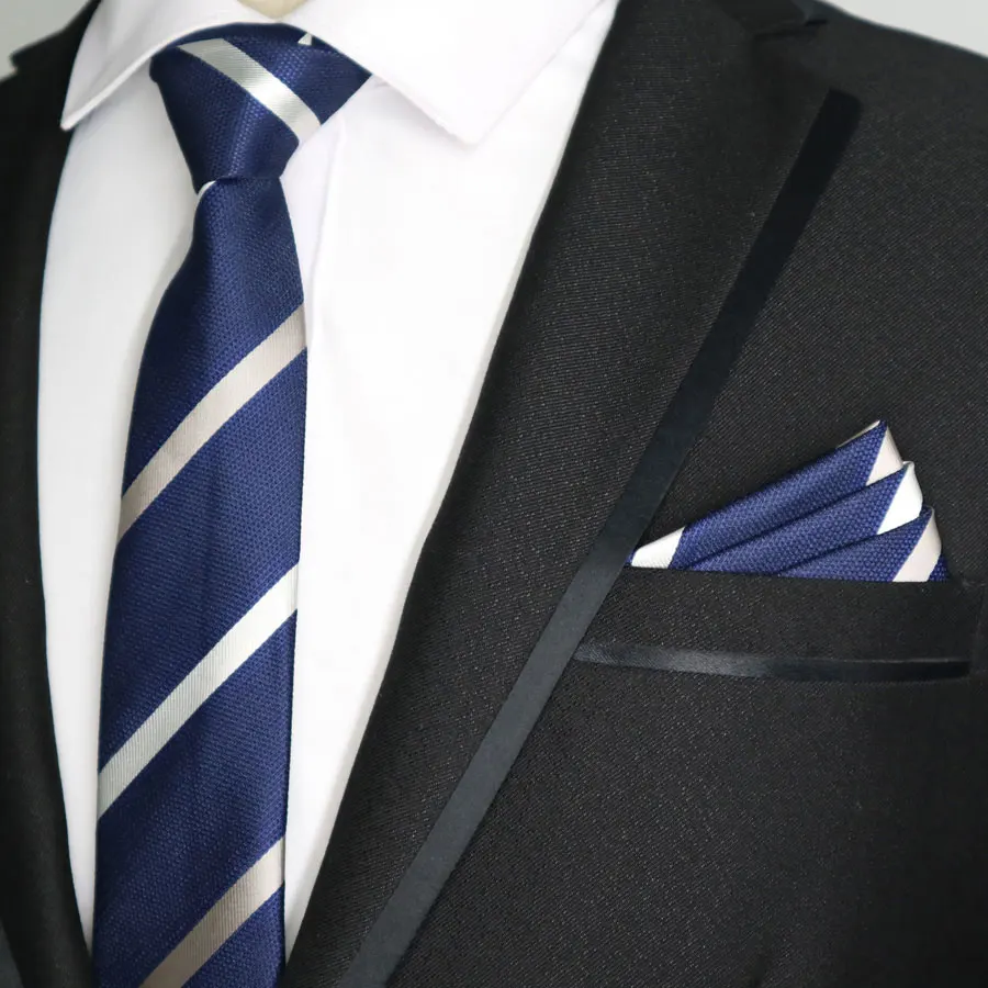 27 цветов 6 см мужской галстук набор обтягивающий полиэстер шелк в горошек полоску