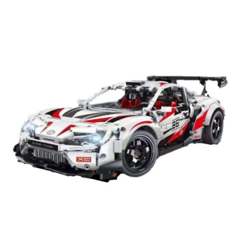 

Супербыстрый гоночный автомобиль GT86 в масштабе 1:10, модель YC-23002, строительные блоки, кирпичи, технический набор, форсаж, игрушки для детей, ма...