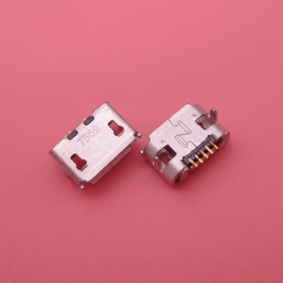 Разъем micro 5pin usb для зарядного порта 100 шт. запасные части планшета Epik ELT0801 8 0 дюйма |