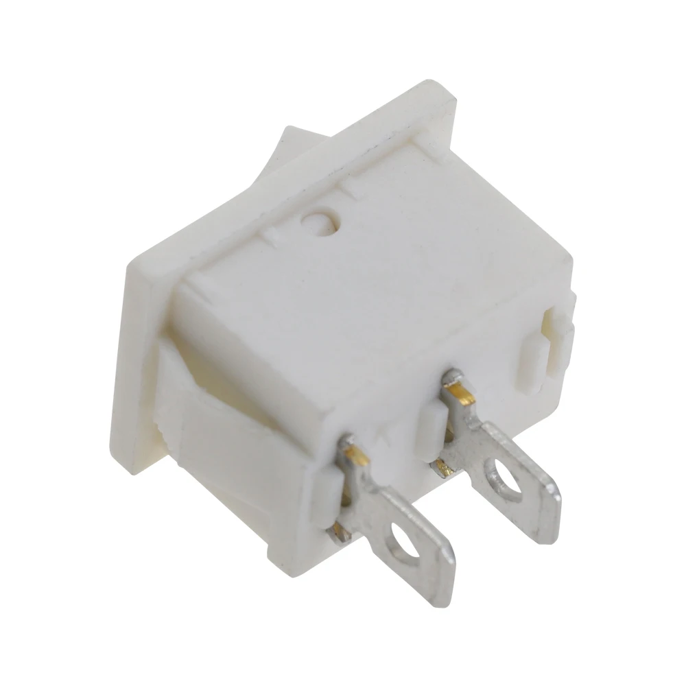 3 шт. 2pins ON/OFF SPST мини переключатель для лодки белый 6A/250VAC 10A/125VAC приборная панель