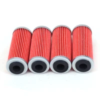 4pcs motorcycle oil filter for ktm sxf xcfw excf xcf exc xcw smr freeride 250 300 350 400 450 500 505 530 six days