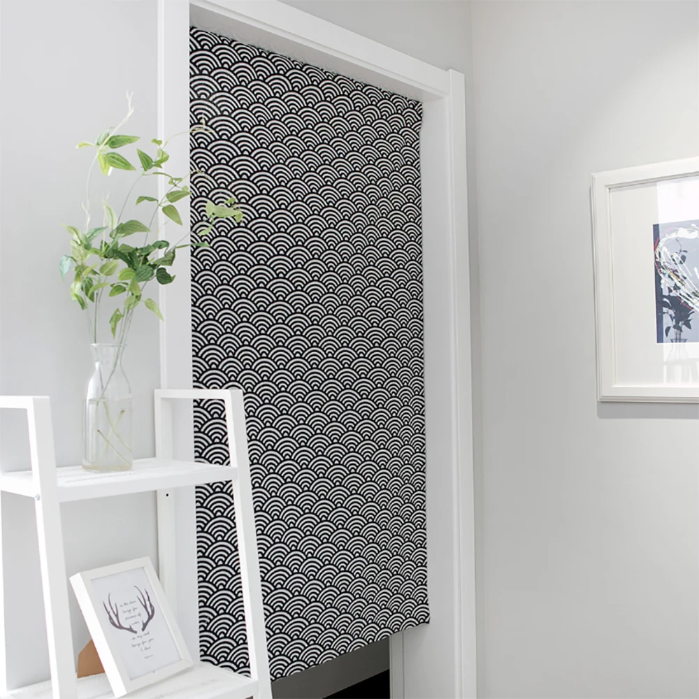 Дверная занавеска японский льняной хлопковый дверной занавес s Fengshui для
