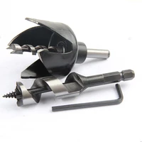 spherical hole opener woodworking drills two piece door lock wood opener alloy drill bit reamer forged high carbon steel