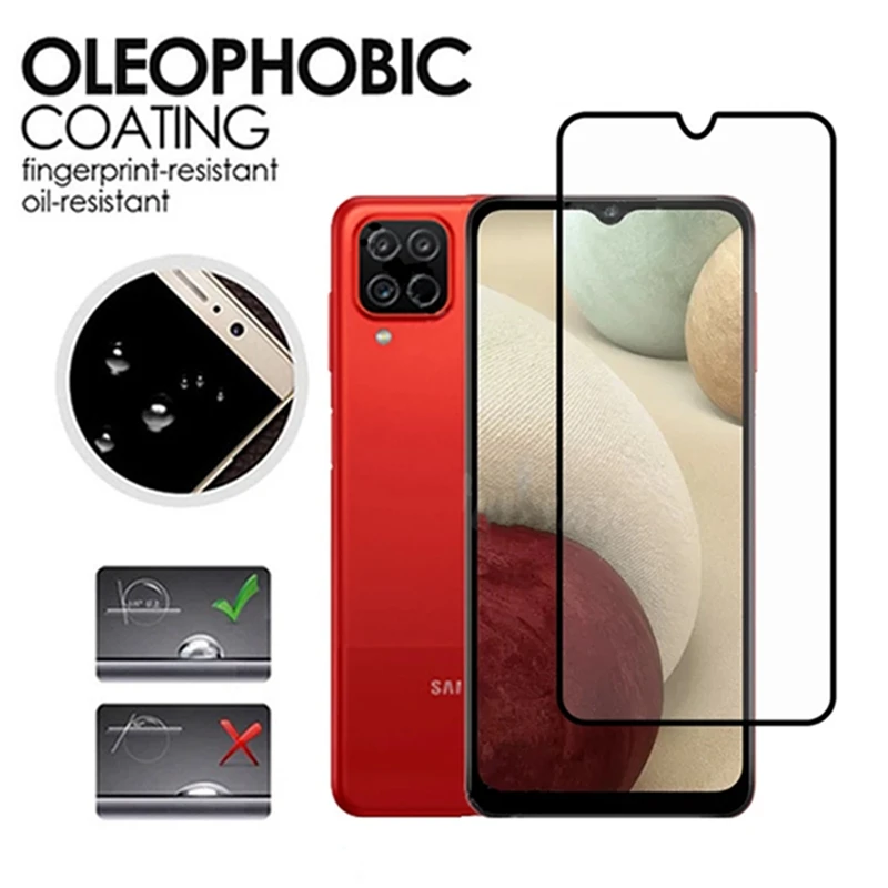 Фото 2в1 Защита экрана для Samsung Galaxy A12 Nacho стеклянная пленка объектива камеры A 12 6 5 2в1 Защита экрана для Samsung Galaxy A12 Nacho стеклянная пленка объектива камеры A 12 6 5