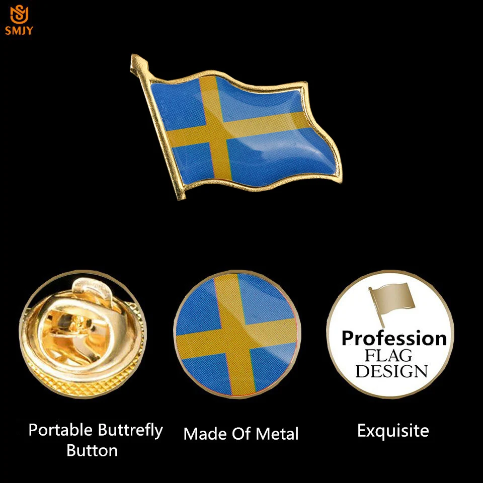 5 шт. европейские Металлические Значки для одежды | Дом и сад