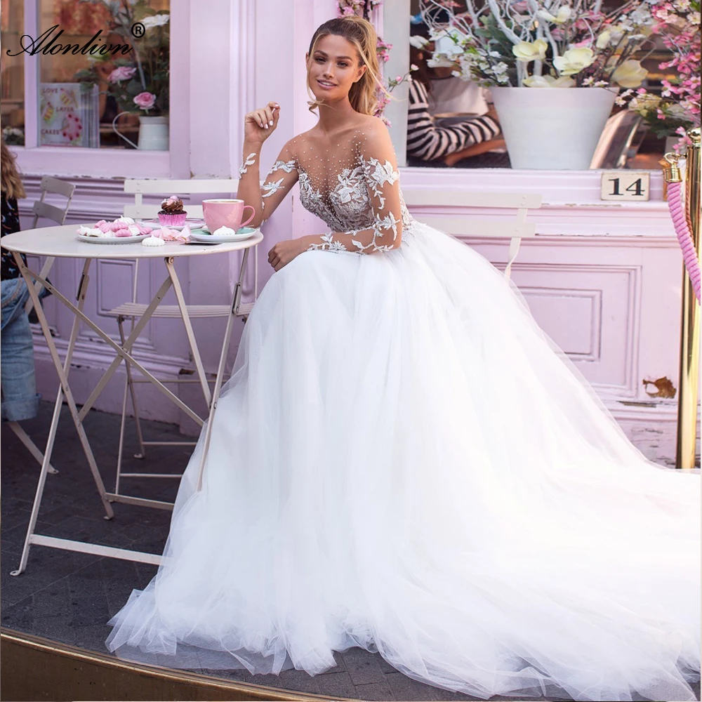 

Простая элегантная стильная пляжная Свадебная юбка