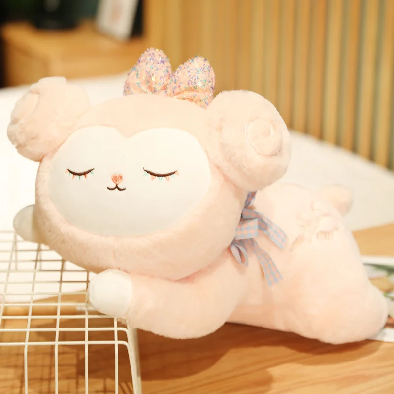 

Kawaii облачная овечья Кукла Плюшевая овечка игрушка Мягкое Животное плюшевая кукла овечья игрушки Ragdoll Подушка для сна подарок на день рожден...