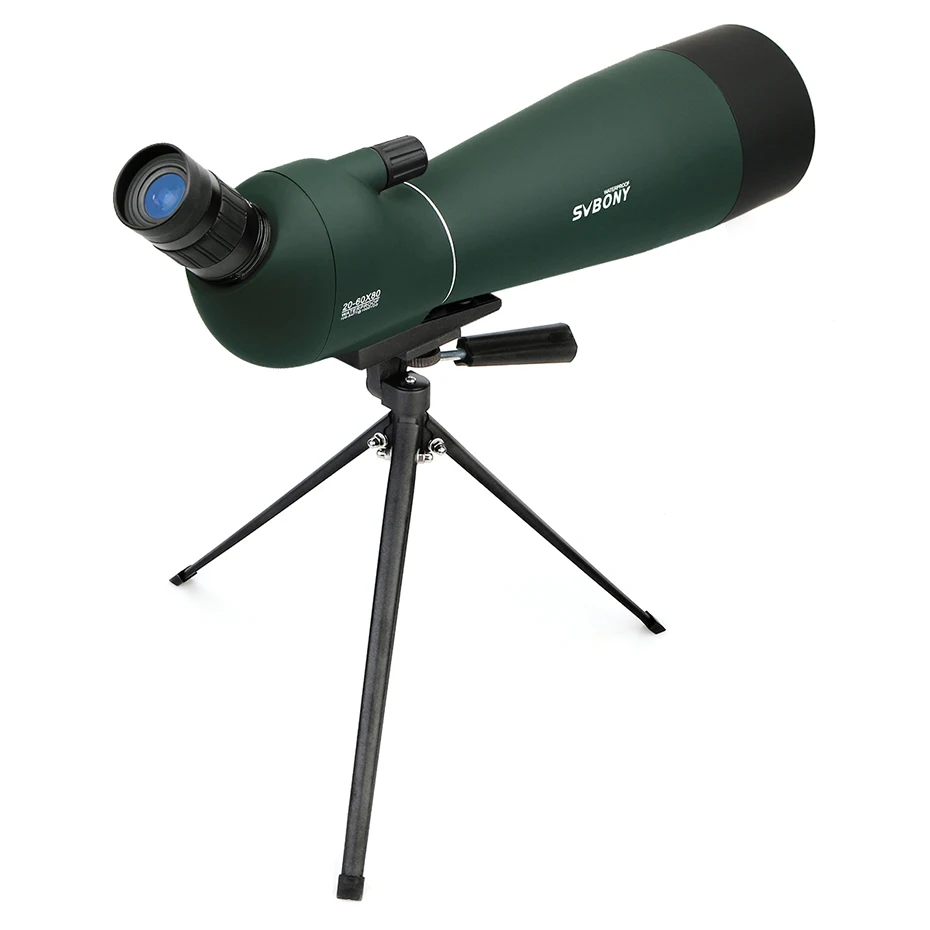 SVBONY SV28 Зрительная труба 20-60x80мм SV28 зум телескоп водонепроницаемый BAK4 призма FMC высокое качество новая версия F9308 для охоты