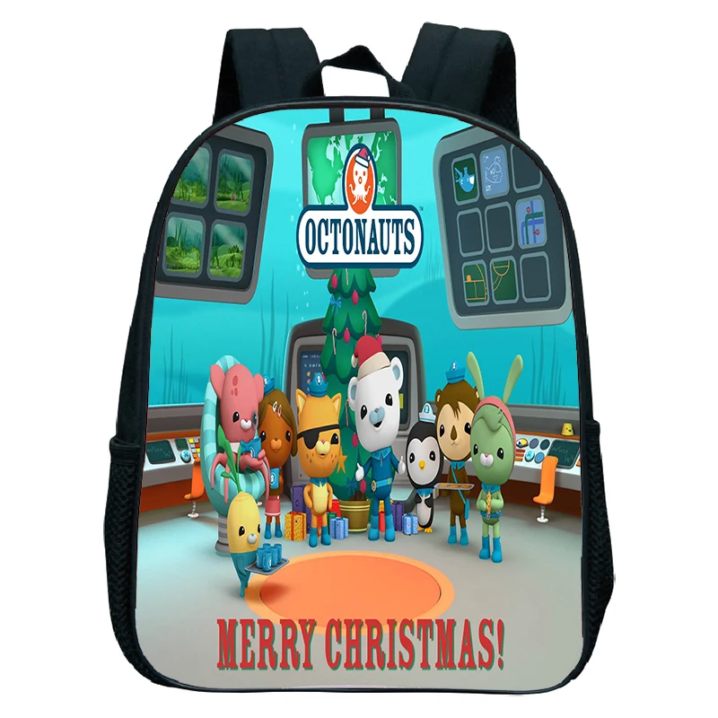 Octonauts backpack kids Kindergarten Bags Children School bag Kindergarten Backpack Babies Cartoon Book bag Kids Daily Mochila images - 6