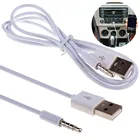 Автомобильный аудиокабель AUX для телефона, автомобильный аудиокабель USB 3,5 мм, аксессуары для салона автомобиля, автомобильные товары