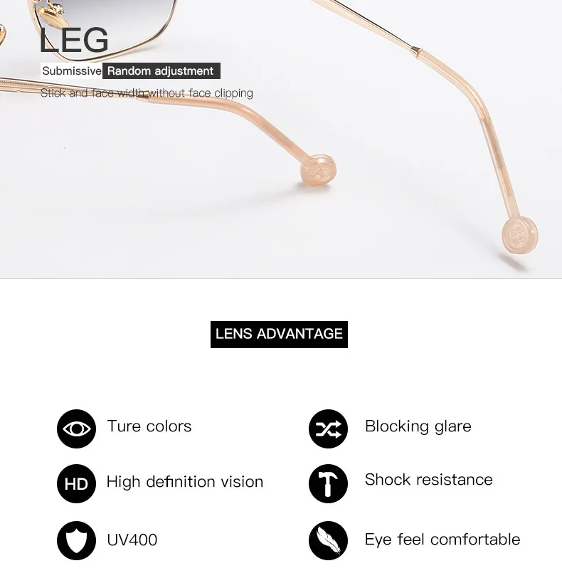2020 hot lvvkee fashion brand designer luxury sunglasses men vintage women sun glasses gradient lens square eyewear male uv400 free global shipping