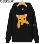 Толстовка Женская, с длинным рукавом, круглым вырезом и принтом в виде корзины