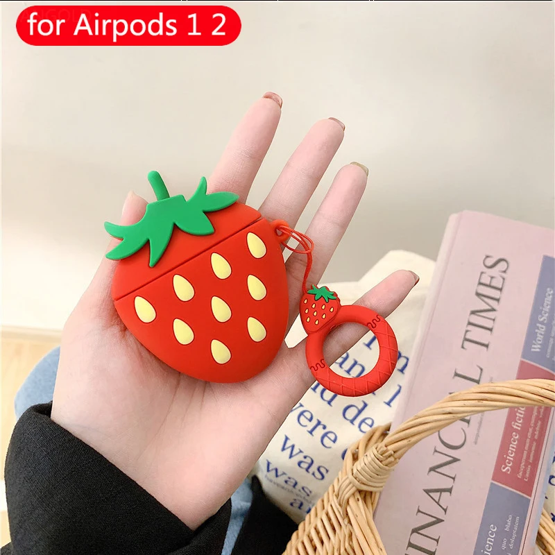 111 Для Apple Airpods чехол силиконовые милые аксессуары для мультяшных Airpods 2 Наушники коробка Беспроводная bluetooth-гарнитура защитный чехол - Цвет: 111