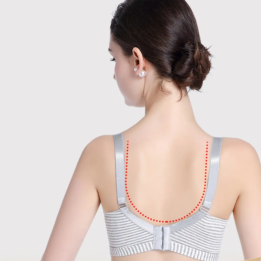 Женский бюстгальтер регулируемый с застежкой спереди нижнее белье экстра