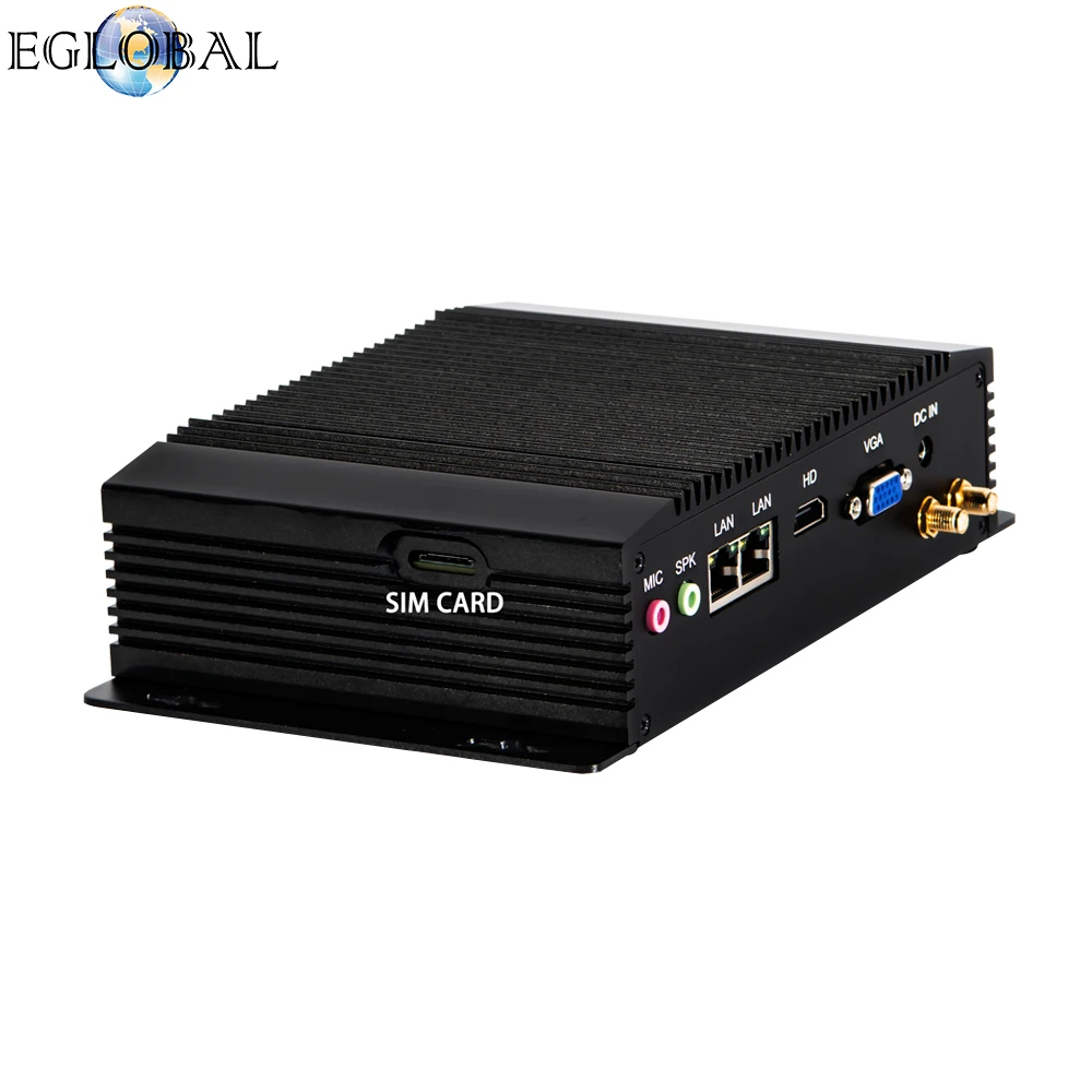 EGLOBAL G2 промышленный встроенный ПК IOT компьютер j1900 Мини Встроенный слот для SIM