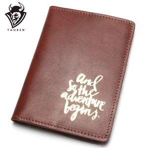 Дорожный кошелек для паспорта, винтажная сумка Crazy из чехол в виде лошади натуральной кожи с принтом