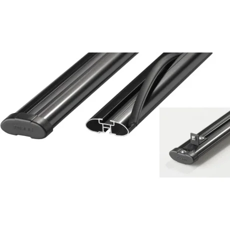 Cross Bar roof rack rails with longitudinal groove Aero | Roof Racks &amp Boxes