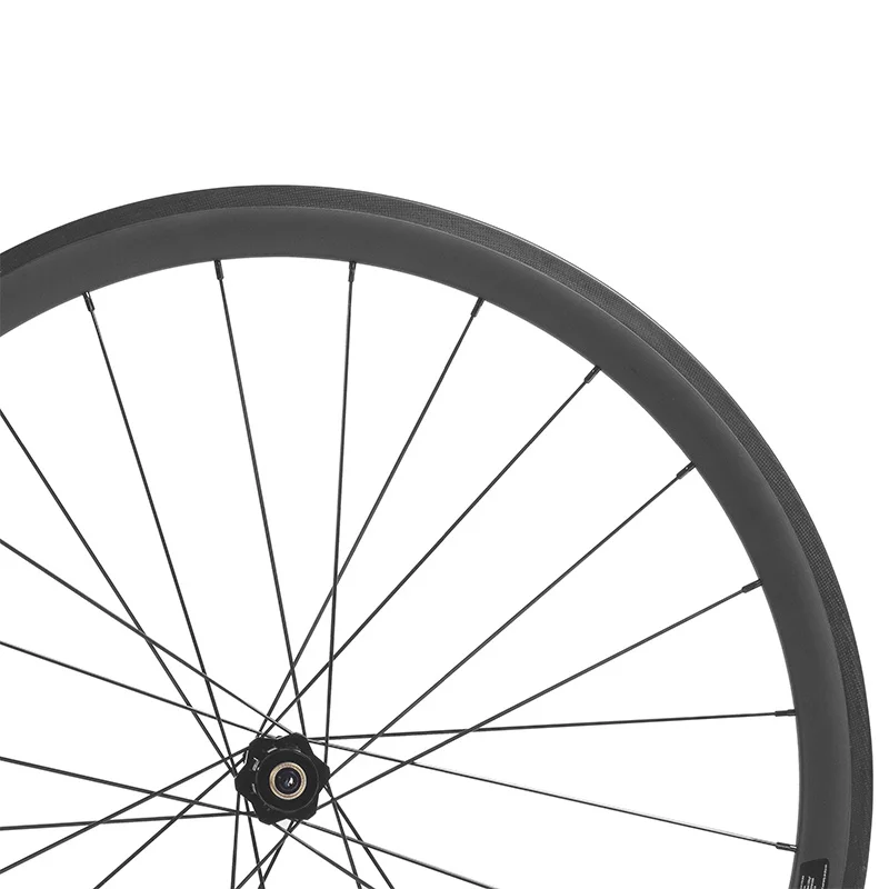 

WIEL Carbon Rim Brake Road Wheelset 24mm 30mm 40mm 50mm 100130mm 700C Bicycle V Brake Road Bike Competition Wheelset
