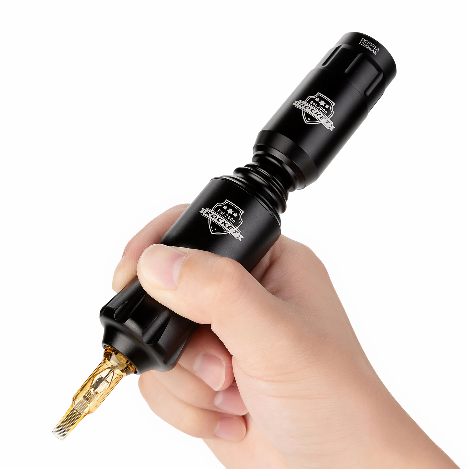 Professional Rocket Mini Tattoo Machine And Wireless Power Supply Kit Rotary Tattoo Pen For Cartridge Needles