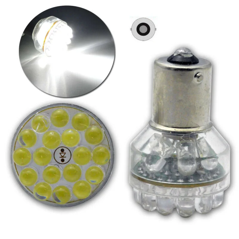 

2W Reversing light Indicator Lamp Bulbs Turn Signal Parts Car 2Pcs 24-LED