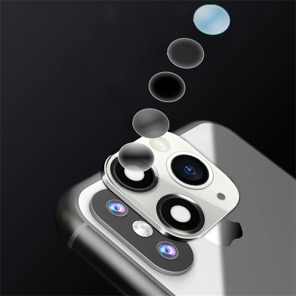 Новый чехол для объектива камеры iPhone X/XS максимальное изменение секунд 11 Pro MAX