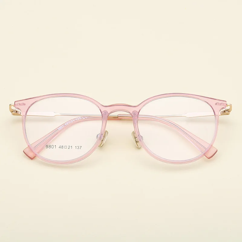 Ultem прозрачные круглые очки для женщин и мужчин оптические в оправе при
