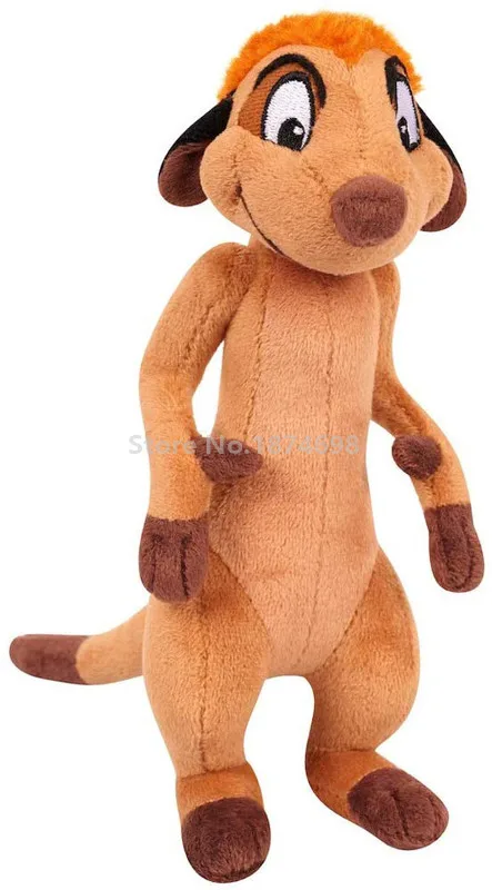Львиная защита Kion Nala Kiara Fuli Bunga Beshte Mtoto Pumbaa Ono Timon мини плюшевые игрушки Король Лев мягкие животные 15 м игрушки подарки - Цвет: Timon