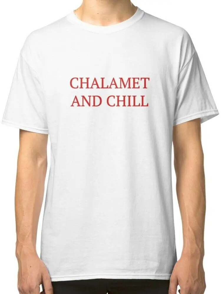 Chalamet and Chill тимоте Мужские Белые куртки пуховики на футболка безрукавка одежда