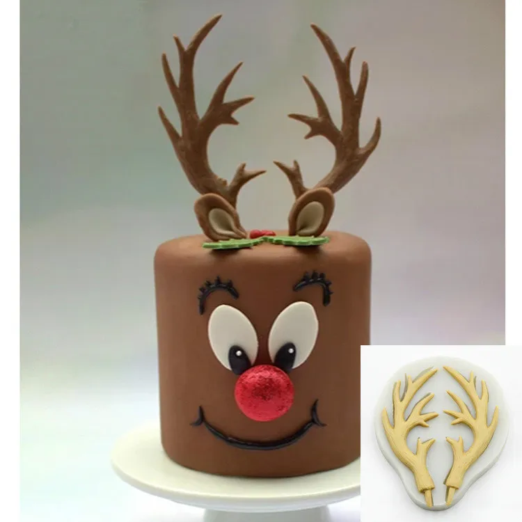 Новая Рождественская серия маленькие Сика олени оленьи рогатки самодельная